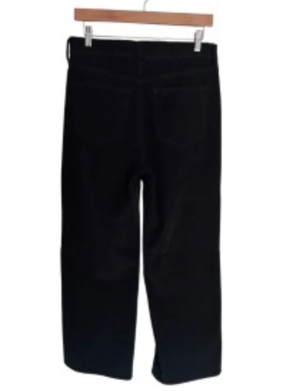 J. Crew Black Slim- Wide Corduroy Pants 28